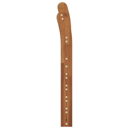 Armrest 2 pcs Natural 58.5 x 8 x 60 cm Solid Acacia Wood