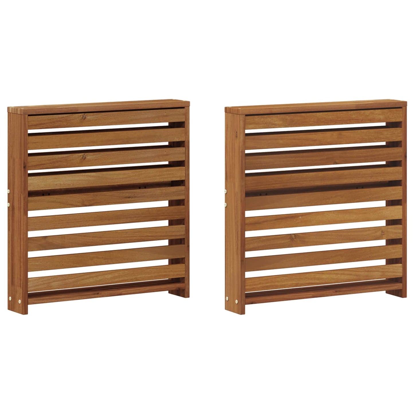 Armrests 2 pcs Brown 58.5 x 10 x 61 cm Engineered Wood