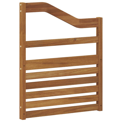 Armrests 2 pcs Brown 59 x 4 x 73 cm Engineered Wood
