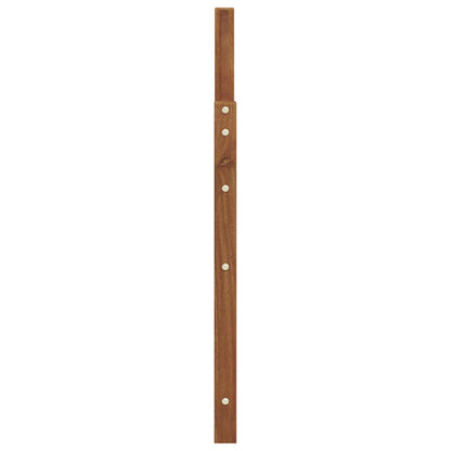 Armrests 2 pcs Brown 59 x 4 x 73 cm Engineered Wood