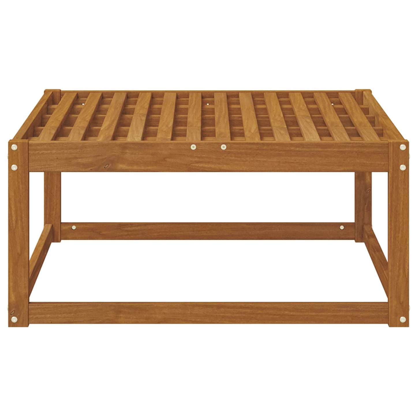 Outdoor Footstool Natural 79 x 79 x 37 cm