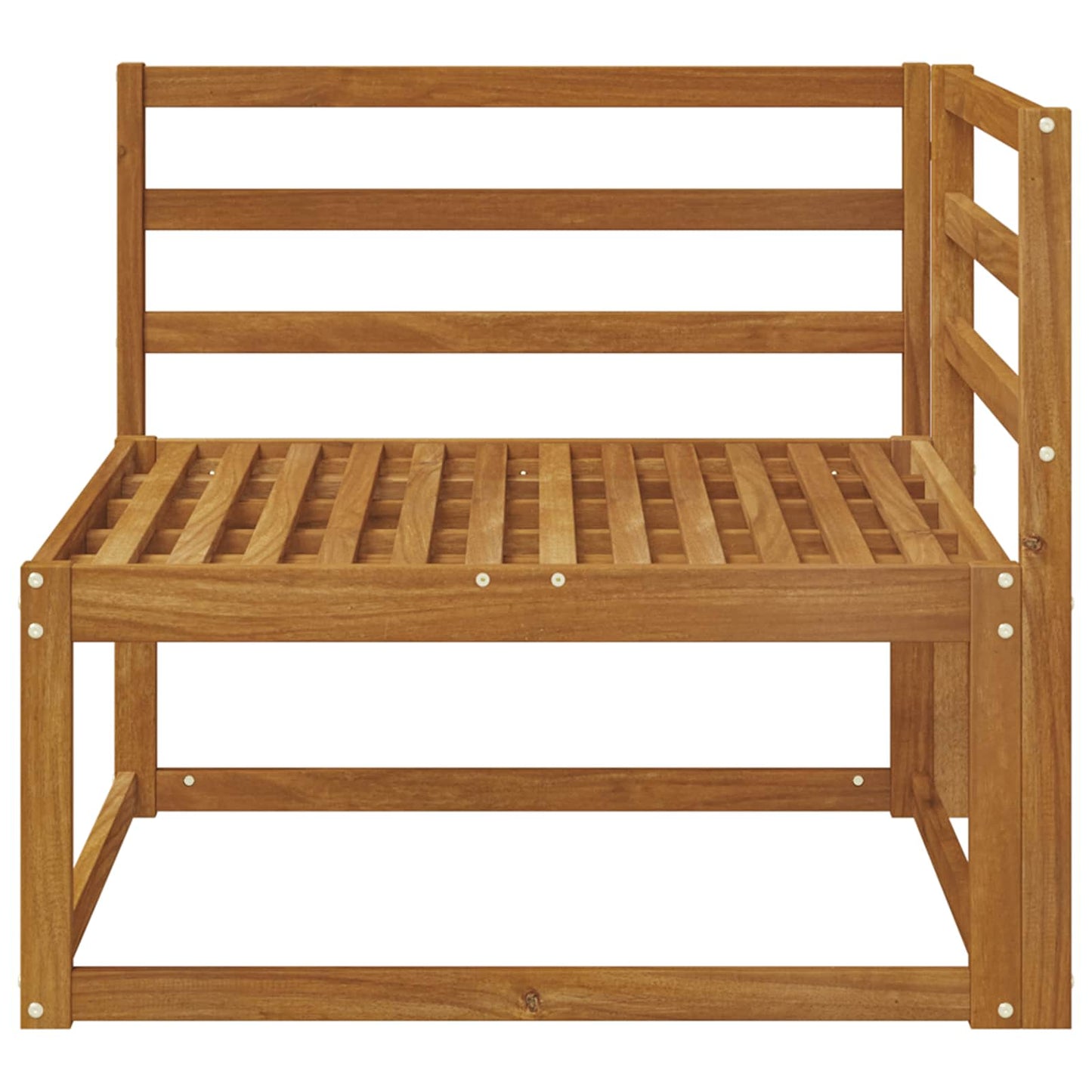 Outdoor Corner Sofa Natural 83 x 83 x 73 cm
