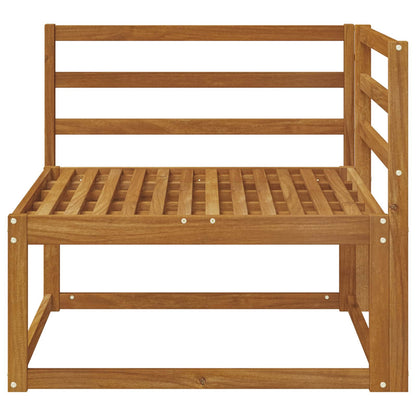 Outdoor Corner Sofa Natural 83 x 83 x 73 cm