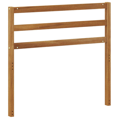 Armrest 2 pcs Natural 79 x 4 x 73 cm Solid Acacia Wood