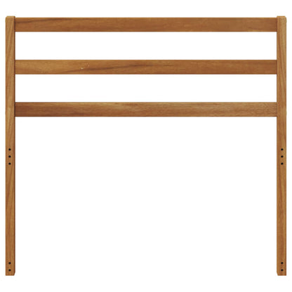 Armrest 2 pcs Natural 79 x 4 x 73 cm Solid Acacia Wood