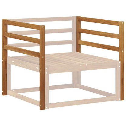 Armrest 2 pcs Natural 79 x 4 x 73 cm Solid Acacia Wood