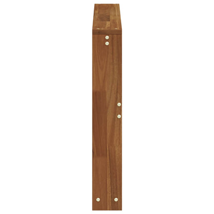 Armrest 2 pcs Natural 78 x 10 x 61 cm Solid Acacia Wood
