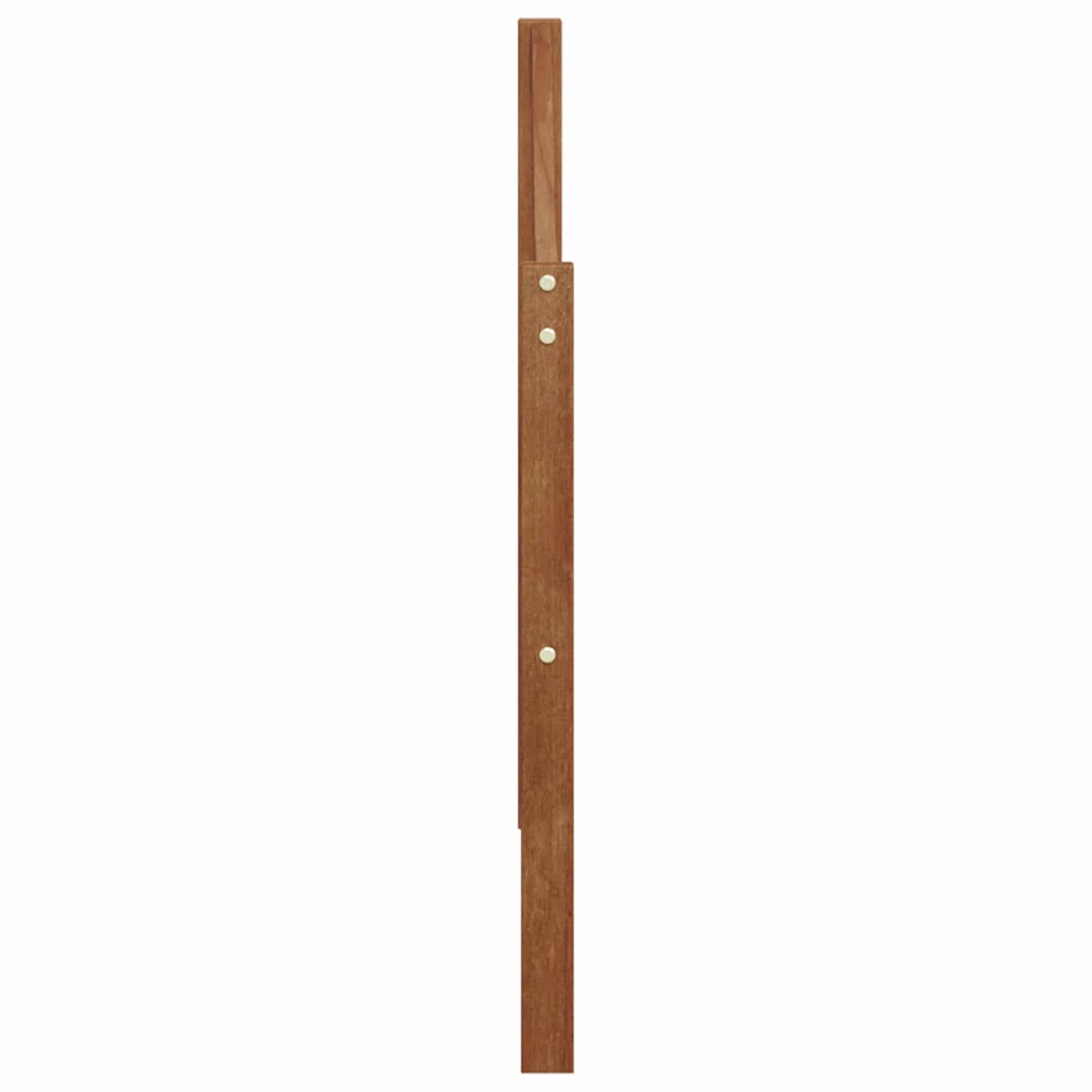 Armrest 2 pcs Natural 79 x 4 x 73 cm Solid Acacia Wood