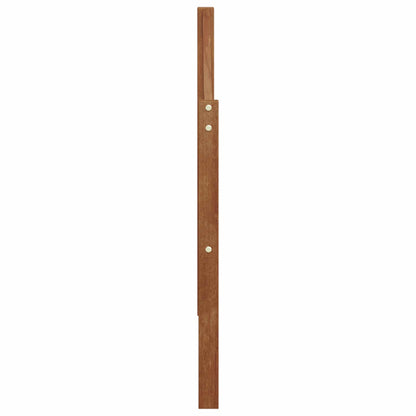Armrest 2 pcs Natural 79 x 4 x 73 cm Solid Acacia Wood