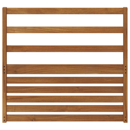 Armrest 2 pcs Natural 79 x 4 x 73 cm Solid Acacia Wood