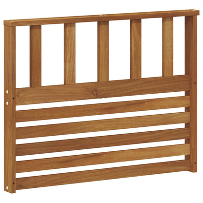 Armrest 2 pcs Natural 80 x 6 x 61 cm Solid Acacia Wood