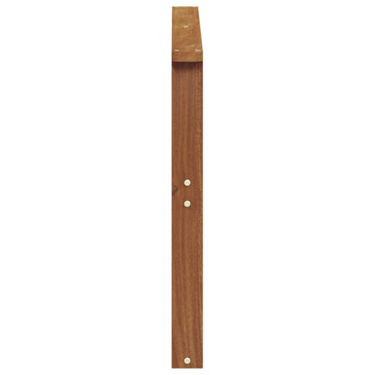 Armrest 2 pcs Natural 80 x 6 x 61 cm Solid Acacia Wood