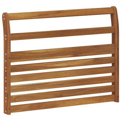 Armrest 2 pcs Natural 78.5 x 8 x 60 cm Solid Acacia Wood