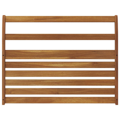 Armrest 2 pcs Natural 78.5 x 8 x 60 cm Solid Acacia Wood