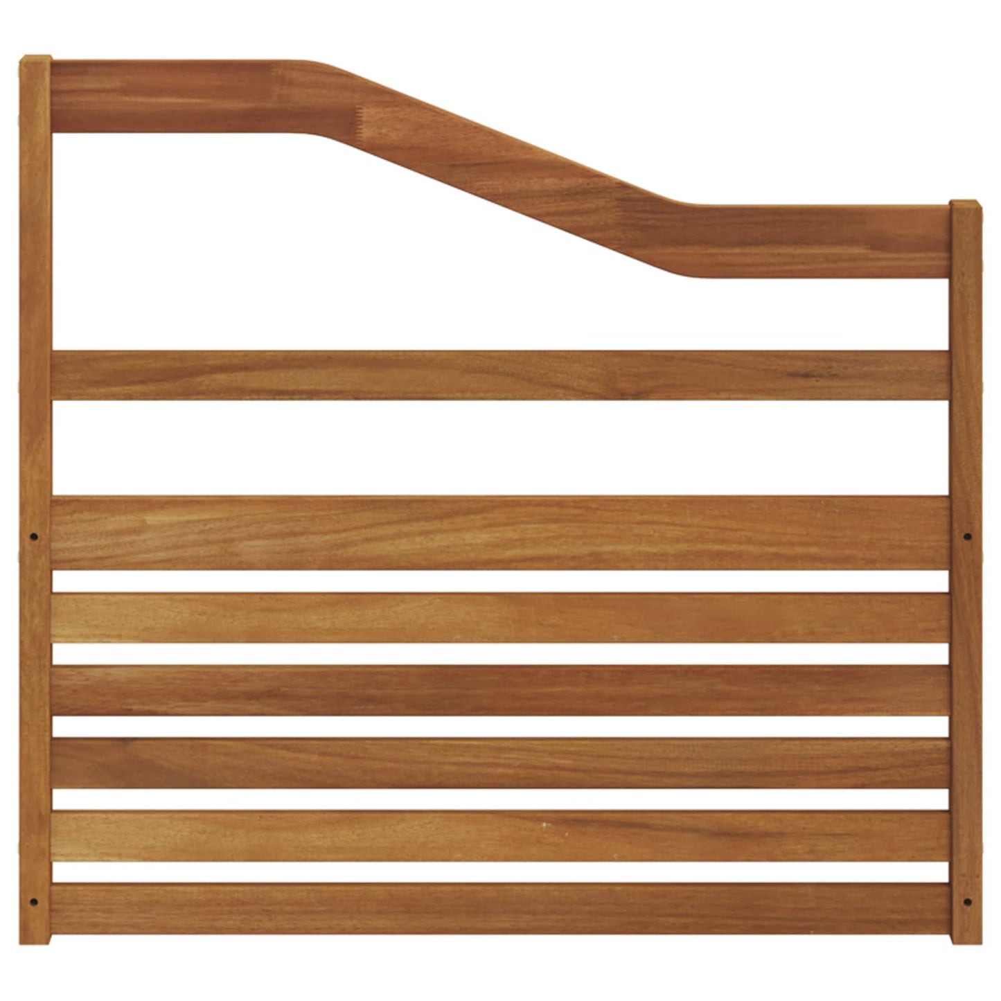 Armrests 2 pcs Brown 79 x 4 x 73 cm Engineered Wood