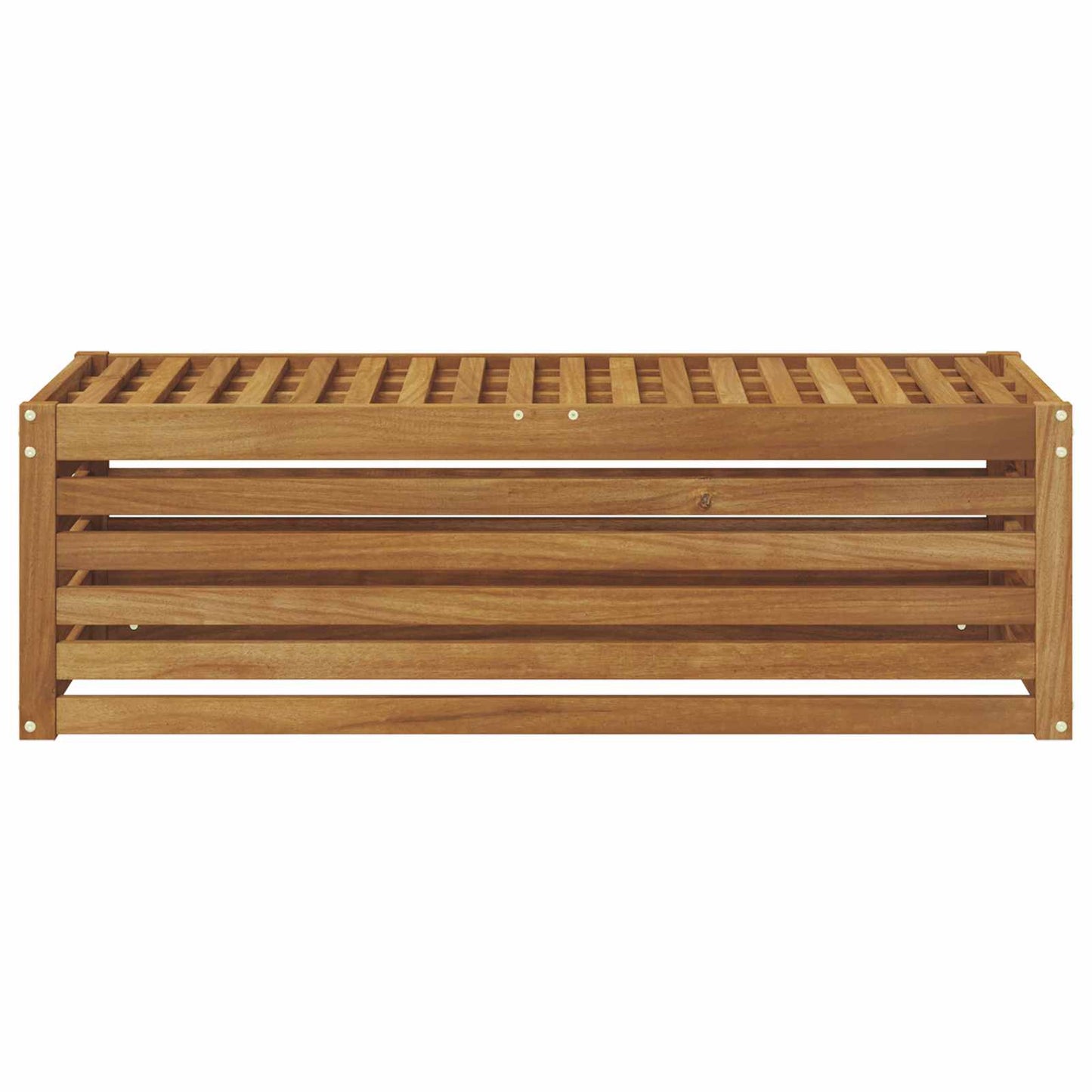 Outdoor Stool Bench Solid Acacia Wood Natural 115 x 43 x 37 cm