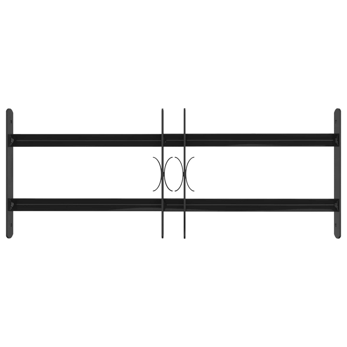 Window Security Grille 76 x 30 cm Galvanized Steel