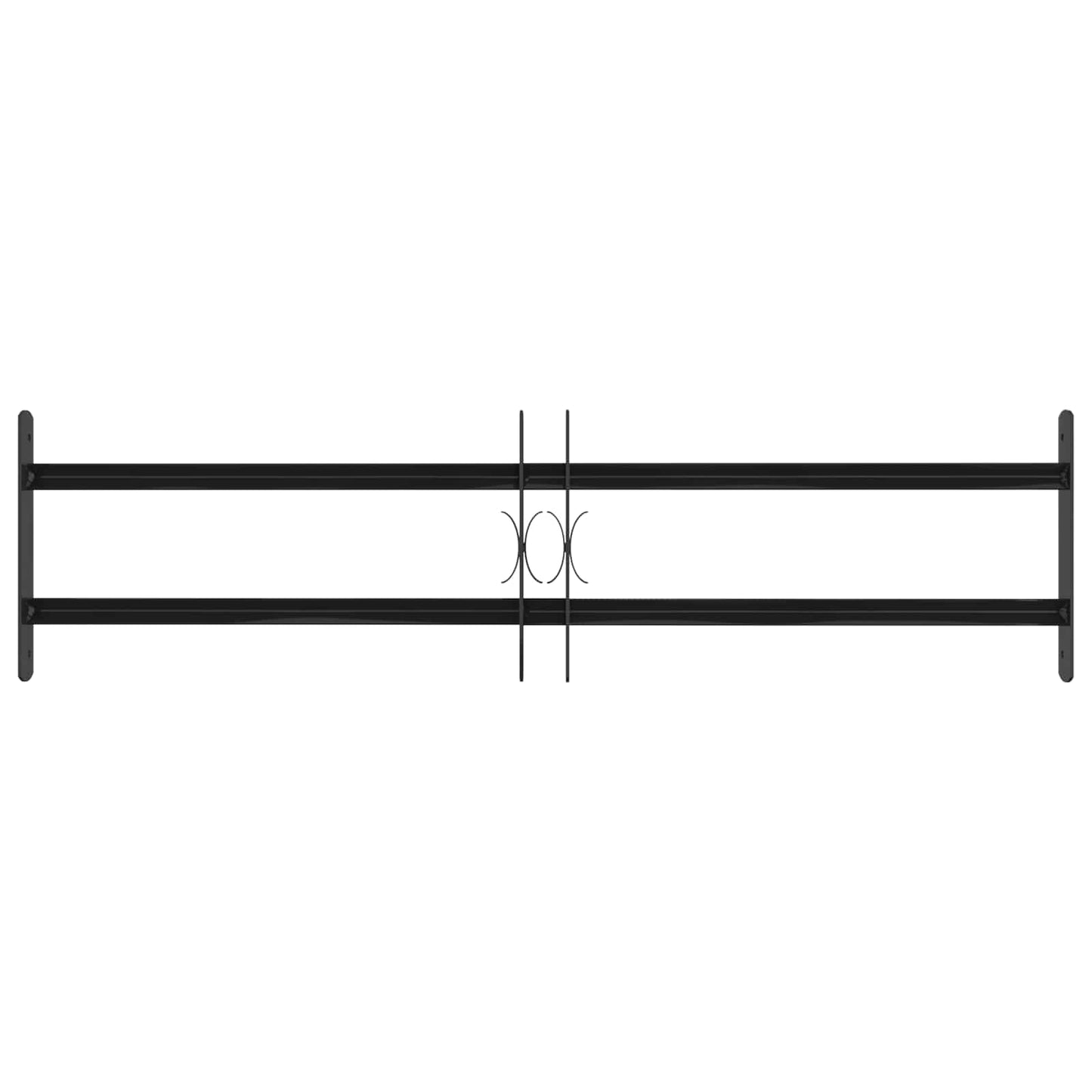 Window Security Grille 115 x 30 cm Galvanized Steel