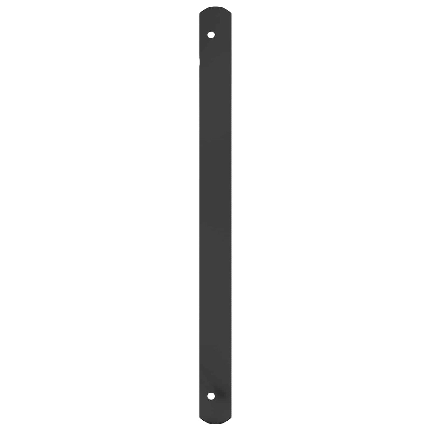 Window Grille 174 x 45 cm Powder-Coated Steel Black