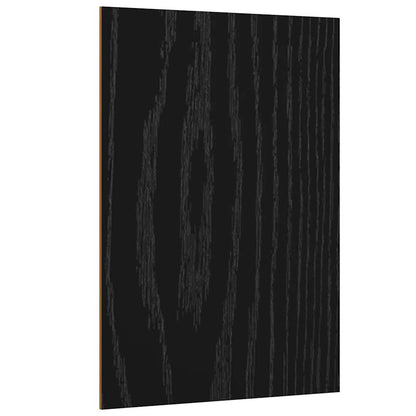 Decor Panels 12 pcs Black Oak 15 x 21 x 0.27 cm Engineered Wood