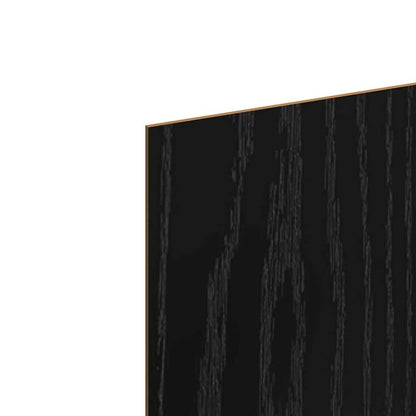 Decor Panels 50 pcs Black Oak 15 x 21 x 0.27 cm Engineered Wood