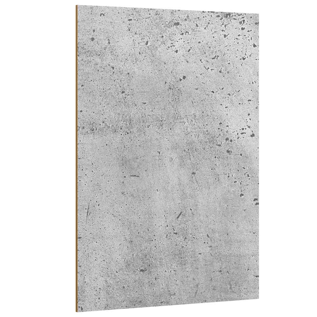Decor Panels 12 pcs Concrete Grey 15 x 21 x 0.27 cm