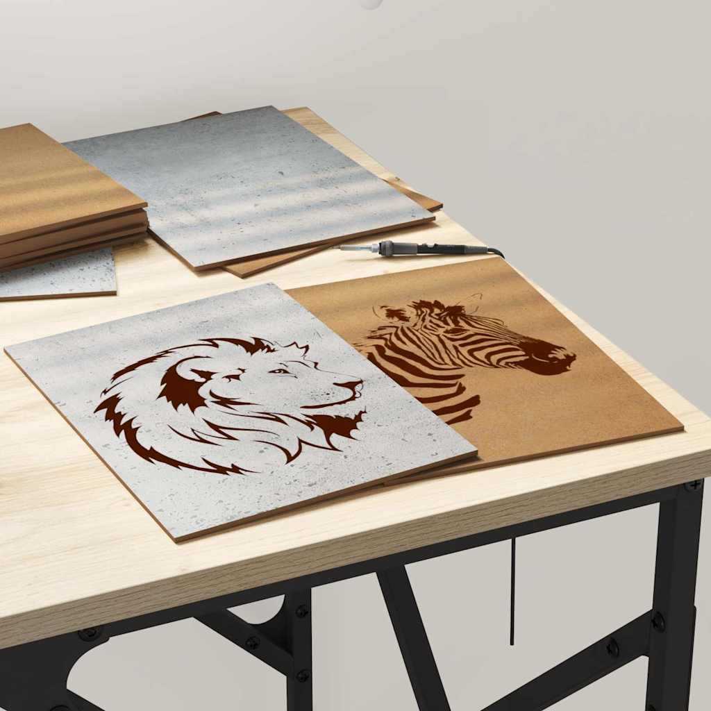 Decor Panels 150 pcs Concrete Grey 15 x 21 x 0.27 cm