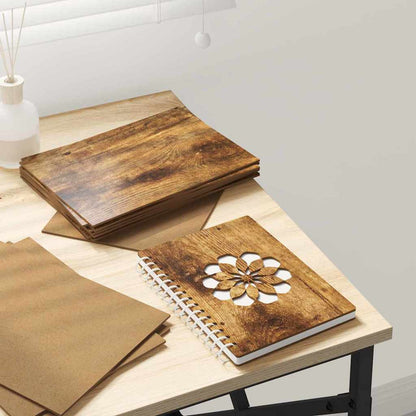 Decor Panels 150 pcs Smoked Oak 15 x 21 x 0.27 cm