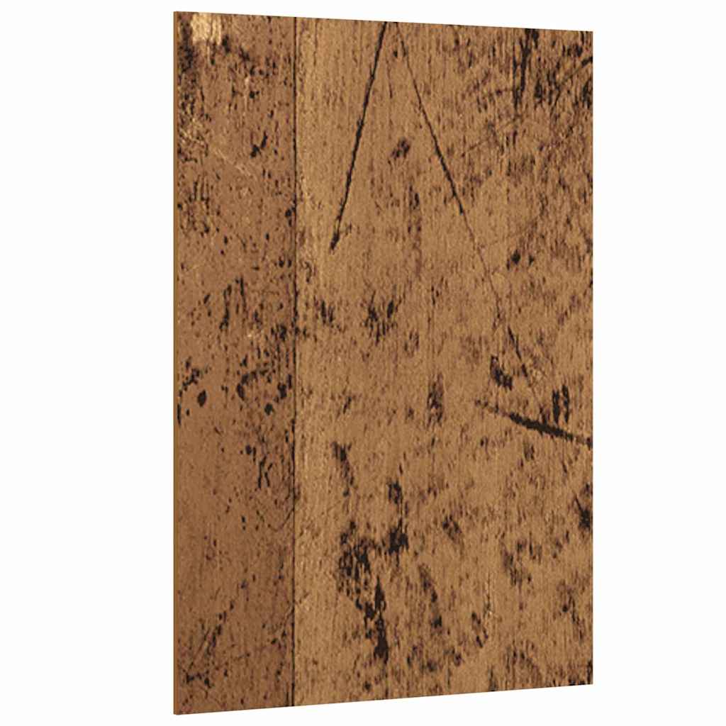 Decor Panels 50 pcs Old Wood 15 x 21 x 0.27 cm Engineered Wood