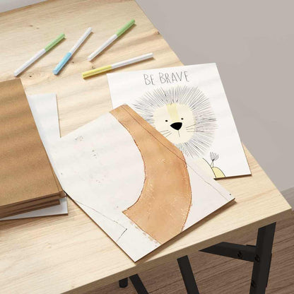 Decor Panels 50 pcs White 21 x 30 x 0.27 cm Engineered Wood