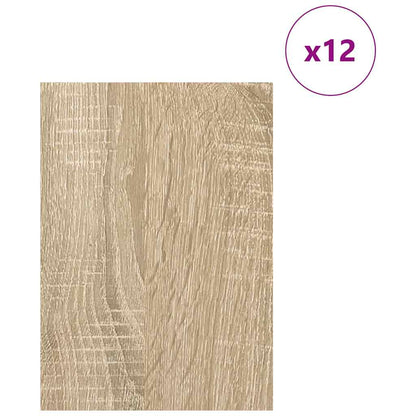 Decor Panels 12 pcs Sonoma Oak 21 x 30 x 0.27 cm