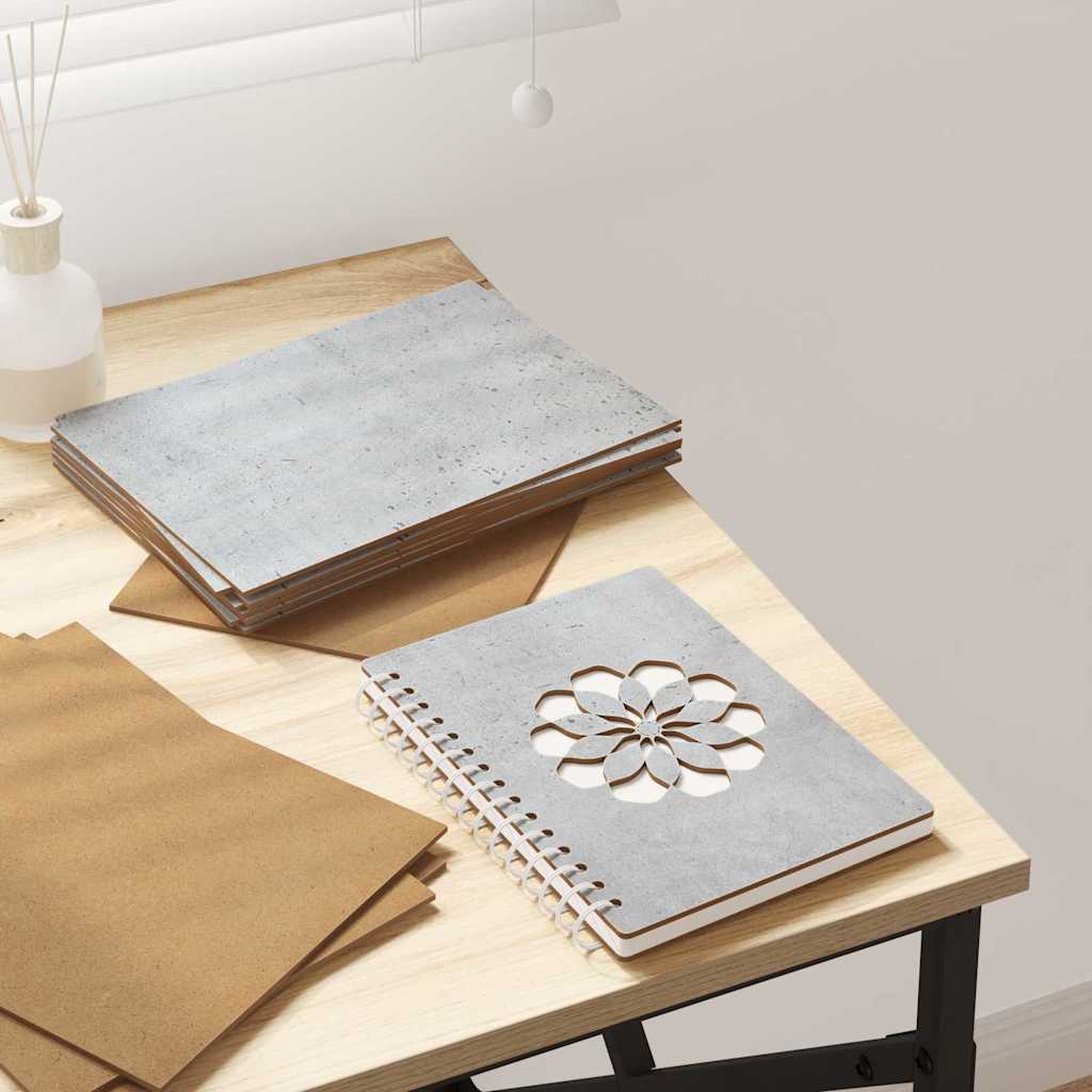 Decor Panels 50 pcs Concrete Grey 21 x 30 x 0.27 cm