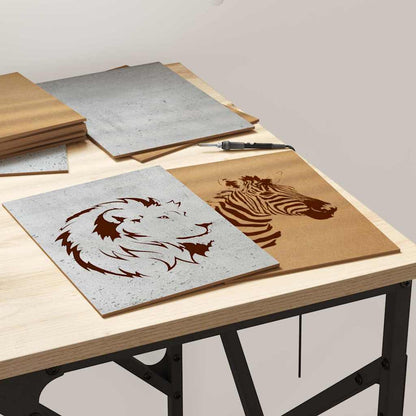 Decor Panels 50 pcs Concrete Grey 21 x 30 x 0.27 cm