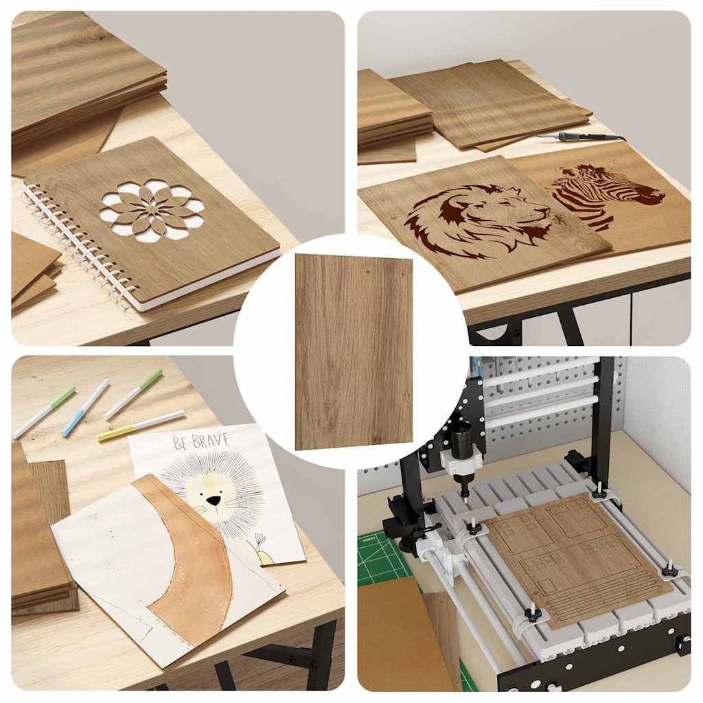 Decor Panels 150 pcs Artisan Oak 21 x 30 x 0.27 cm