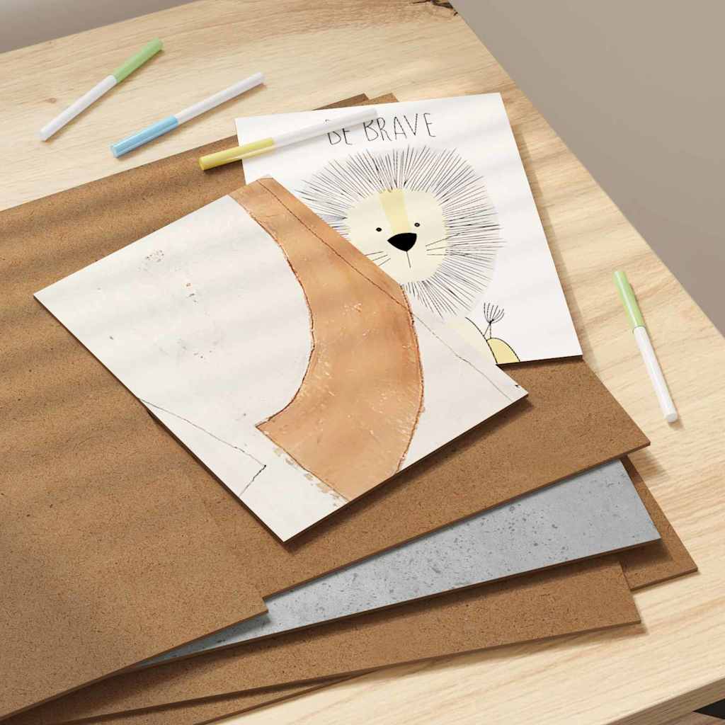 Decor Panels 12 pcs Concrete Grey 30 x 42 x 0.27 cm