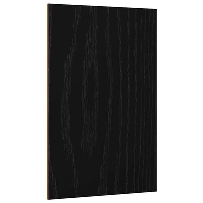 Decor Panels 12 pcs Black Oak 40 x 60 x 0.27 cm Engineered Wood