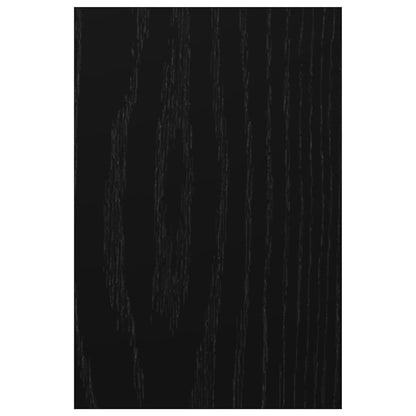 Decor Panels 12 pcs Black Oak 40 x 60 x 0.27 cm Engineered Wood