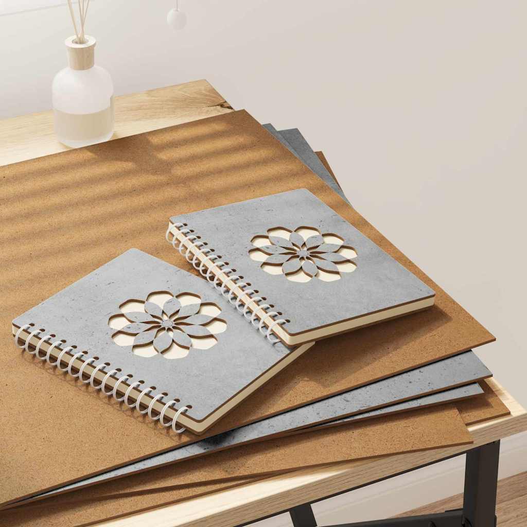 Decor Panels 50 pcs Concrete Grey 40 x 60 x 0.27 cm