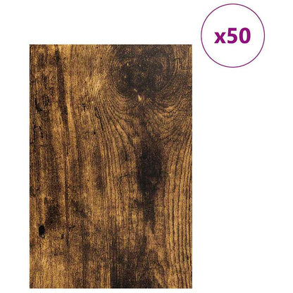 Decor Panels 50 pcs Smoked Oak 40 x 60 x 0.27 cm