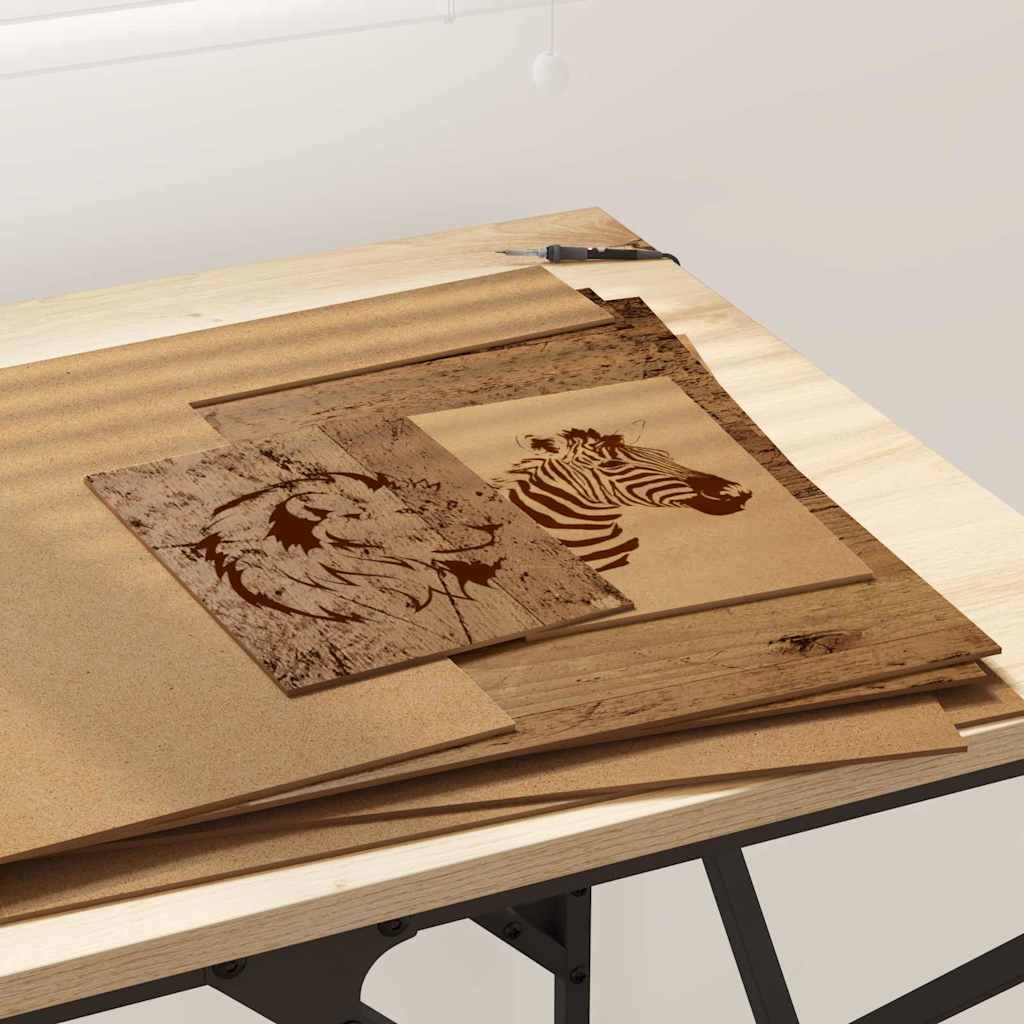 Decor Panels 12 pcs Old Wood 40 x 60 x 0.27 cm Engineered Wood