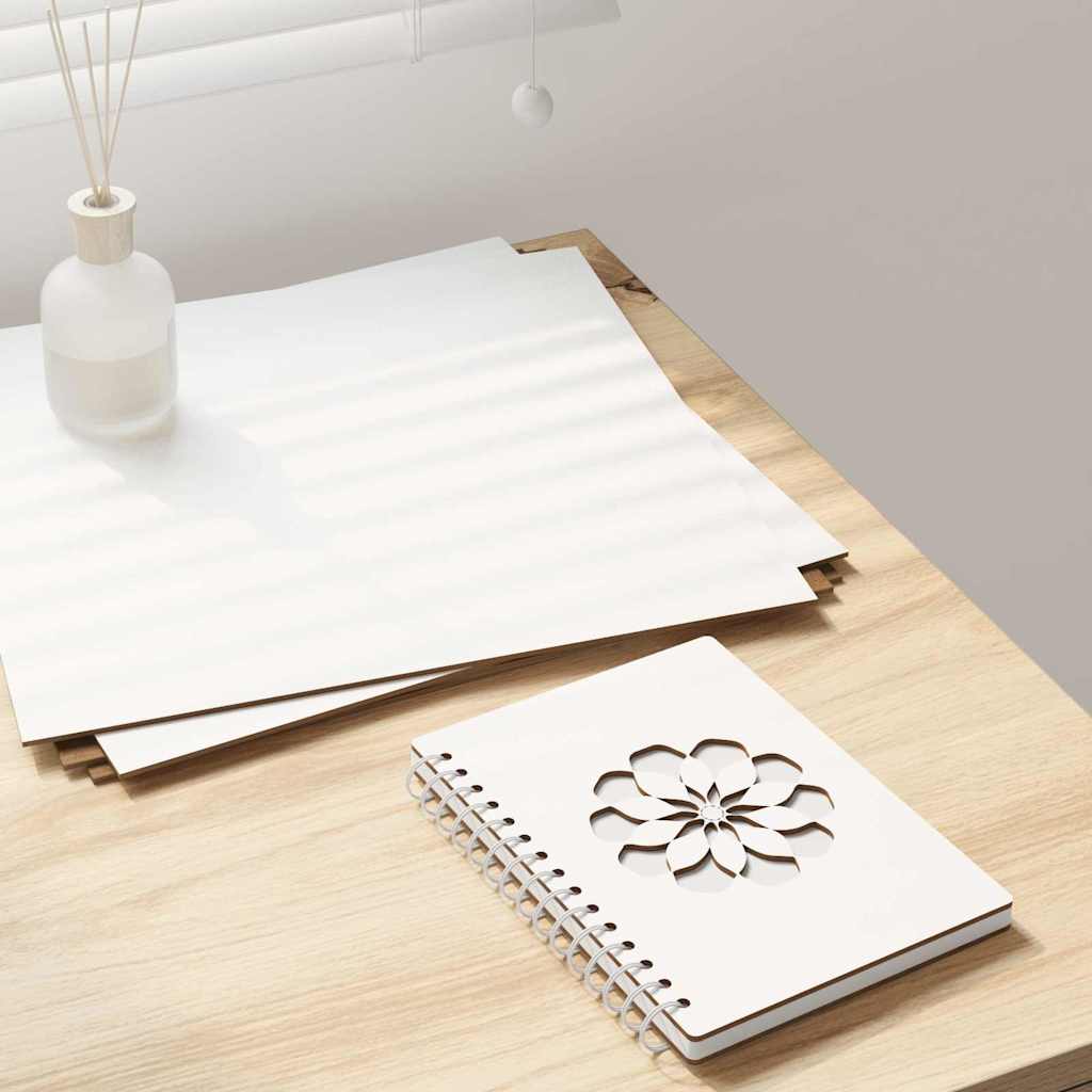 Decor Panels 12 pcs White 30 x 30 x 0.27 cm Engineered Wood