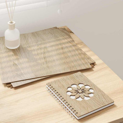 Decor Panels 12 pcs Sonoma Oak 30 x 30 x 0.27 cm