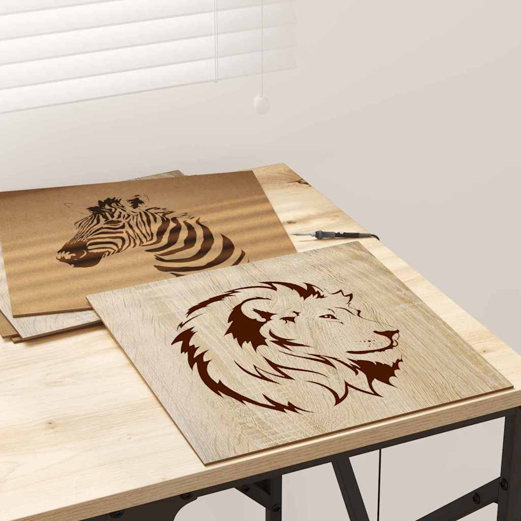 Decor Panels 50 pcs Sonoma Oak 30 x 30 x 0.27 cm
