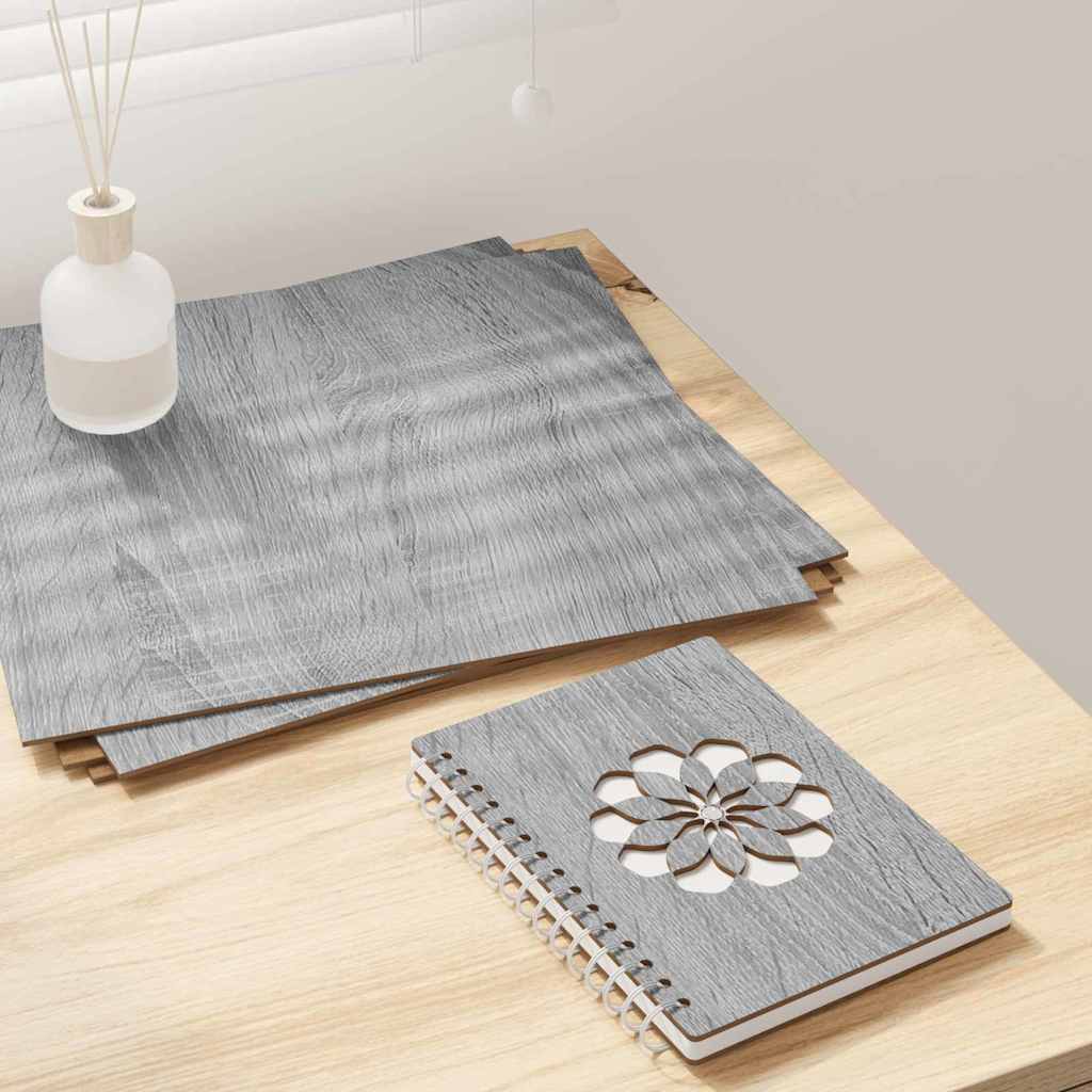 Decor Panels 12 pcs Grey Sonoma 30 x 30 x 0.27 cm