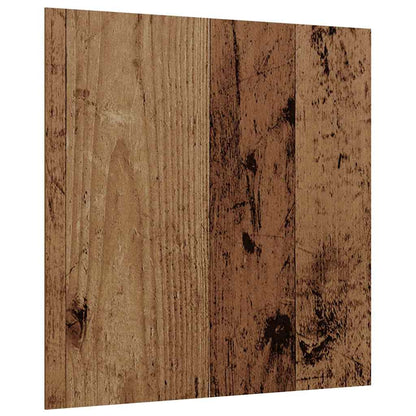 Decor Panels 12 pcs Old Wood 30 x 30 x 0.27 cm Engineered Wood
