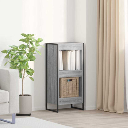 Book Cabinet 40 x 30 x 86.5 cm Engineered Wood Grey Sonoma