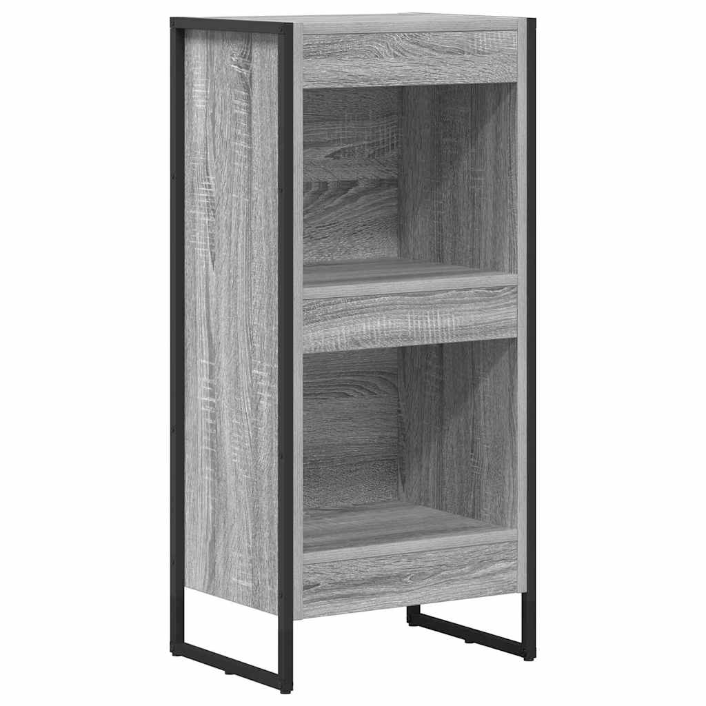 Book Cabinet 40 x 30 x 86.5 cm Engineered Wood Grey Sonoma