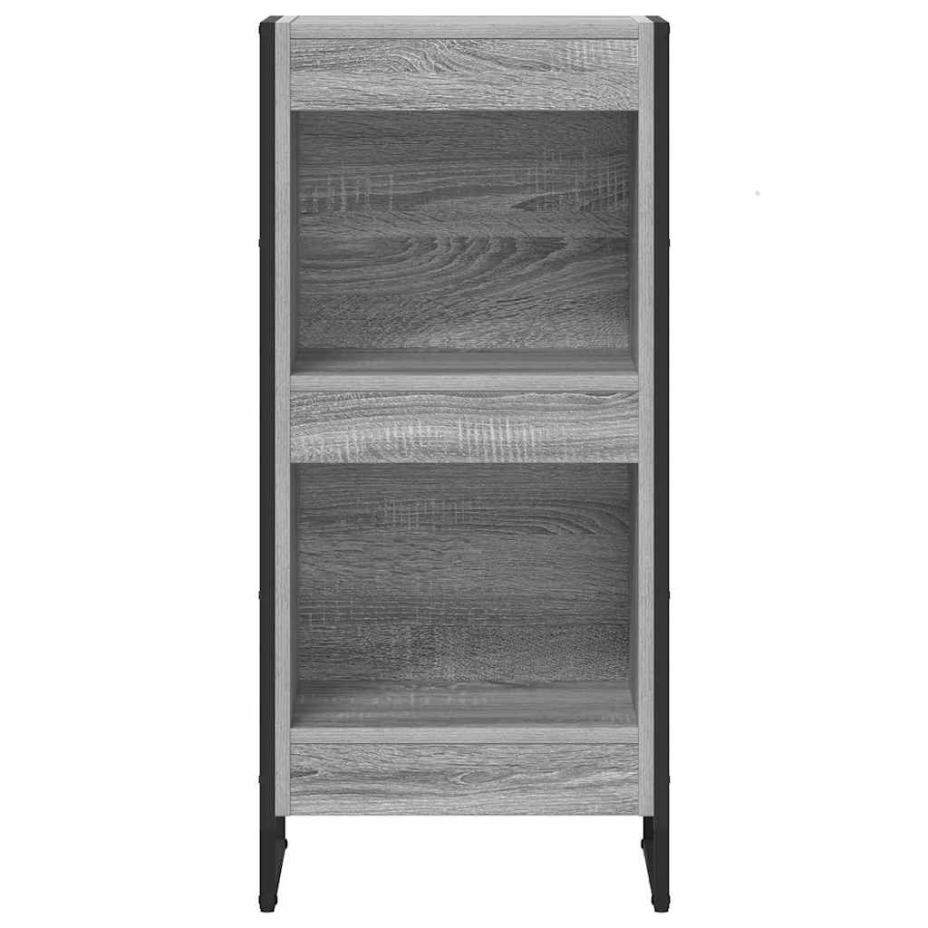 Book Cabinet 40 x 30 x 86.5 cm Engineered Wood Grey Sonoma