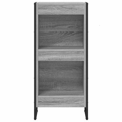 Book Cabinet 40 x 30 x 86.5 cm Engineered Wood Grey Sonoma