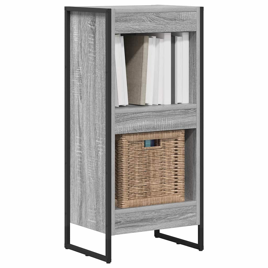 Book Cabinet Grey Sonoma 40 x 30 x 86.5 cm Engineered Wood
